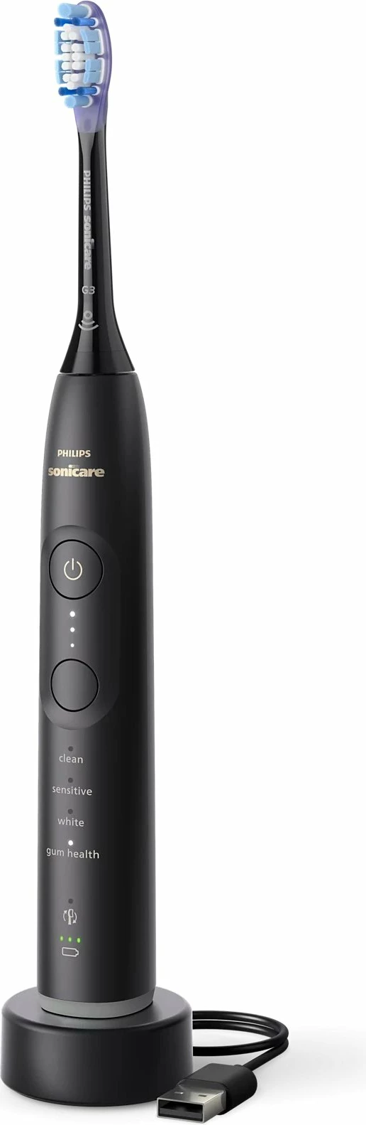 Furçë dhëmbësh elektrike Philips Sonicare 7100 HX7421/01, me sensor presioni, me aplikacion, me këllëf udhëtimi, 1 kokë furçe, e zezë