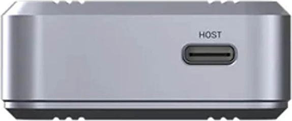 Kasë UNITEK S1242AGY01-EU për SSD M.2 NVMe, USB4 40Gbps, me ftohje, Argjend