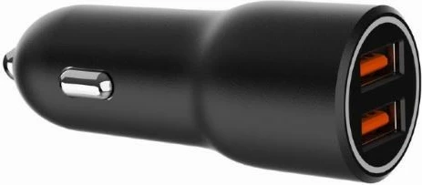 Karikues veture Gembird TA-UC-A2QC36-CAR-01, 2x USB-A QC3.0, 36W, Zi