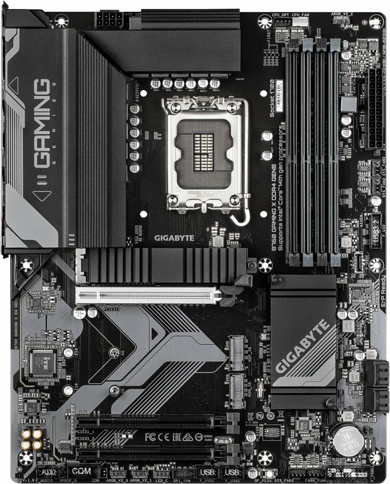 Pllakë amë Gigabyte B760 GAMING X DDR4 GEN5 ATX, LGA1700