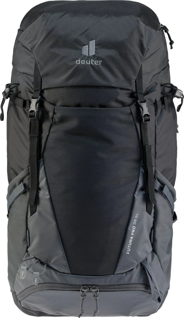 Çantë shpine Deuter Futura Pro SL 38L, e zezë