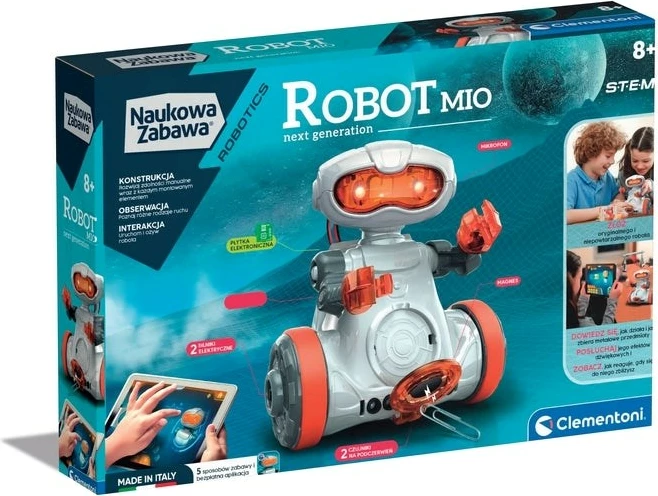 Robot edukativ Clementoni Mio Robot New Generation për fëmijë, 1 copë