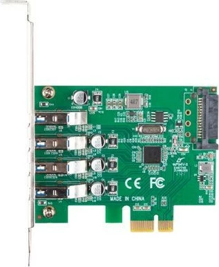 Kartë zgjerimi Lanberg PCE-US3-004, 4x USB 3.0, PCI Express, me portë SATA