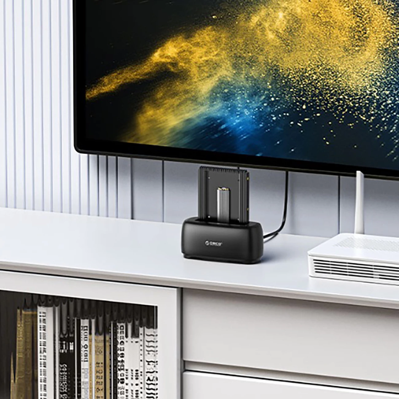 Adapter për disk M.2 NGFF në 3.5", Orico D2NS-6G, i zi