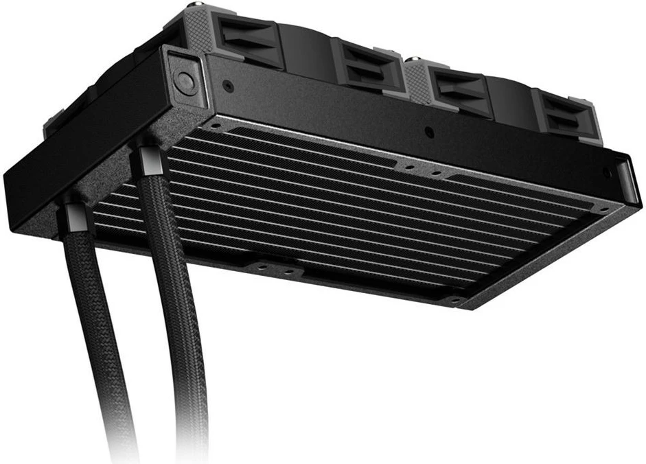 Ftohës uji all-in-one Sharkoon S70 RGB, 2x12cm, për procesor, i zi