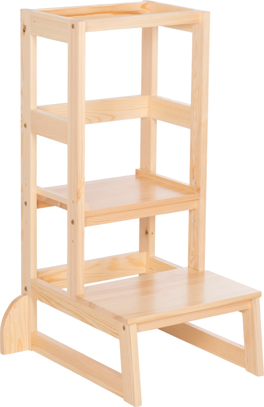 Kullë mësimi për fëmijë Montessori PEPE, dru pishe natyral, FH9291.01, 55x53x90cm