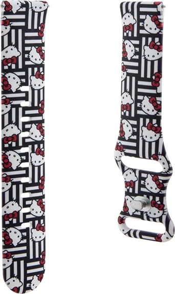 Rrip smartwatch Hello Kitty Silicone Heads & Stripes, universal 20mm, i zi