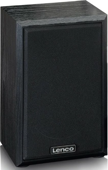 Gramafon Lenco LS-101BK me Bluetooth, 2 altoparlantë, i zi