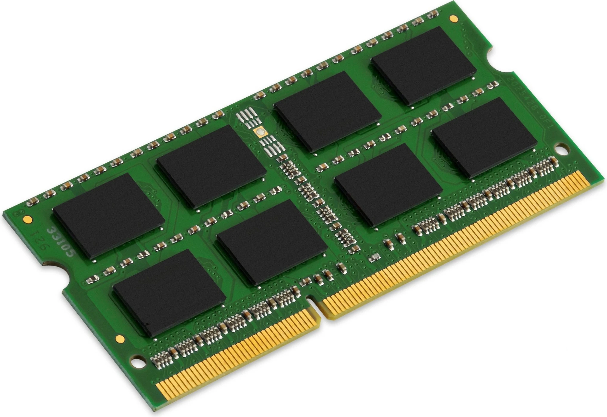 RAM Memorje Kingston 4GB DDR3L 1600MHz SO-DIMM, e zezë, e gjelbër