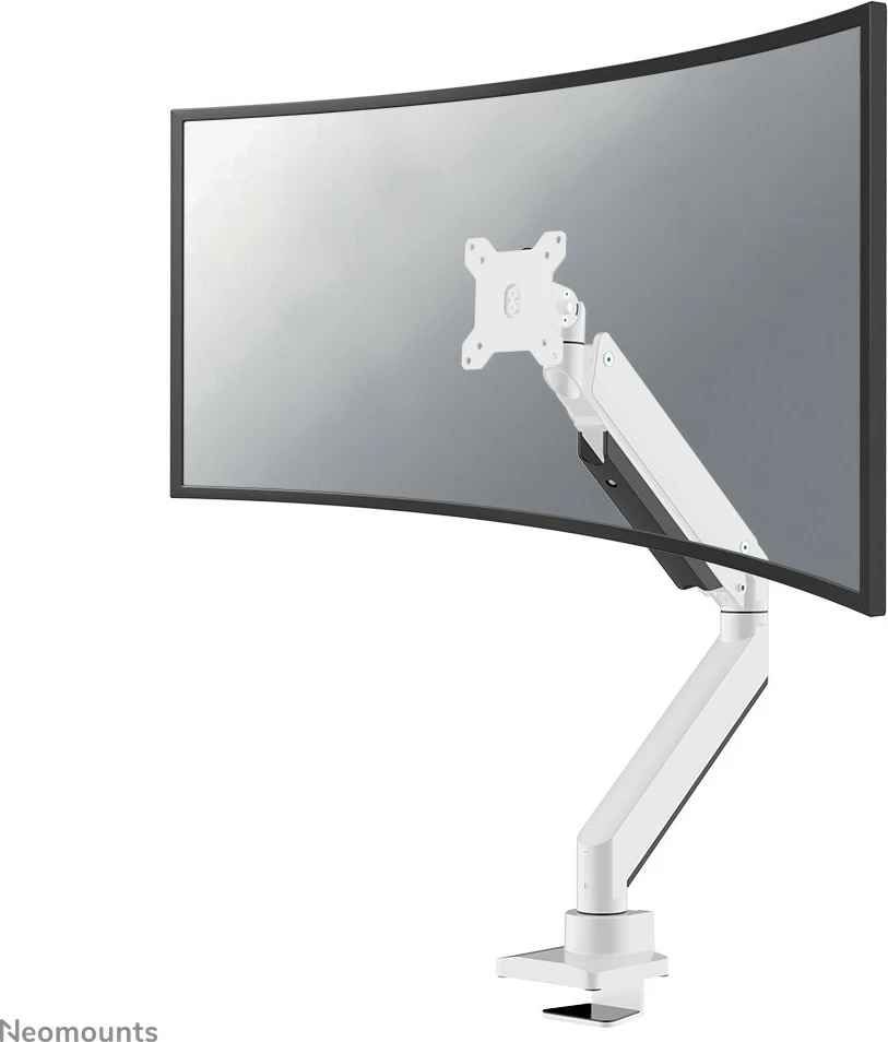 Krah monitori për tavolinë Neomounts NM-D775WHITEPLUS, Clamp/Grommet, 18 kg, 10"-49", 100 x 100 mm, Bardhë