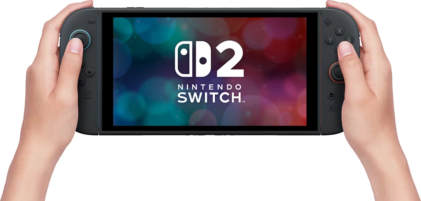 Konsolë Nintendo Switch 2 256GB 7.9\" + Mario Kart World (digjitale), Joy-Con kaltër e çelët/kuqe e çelët