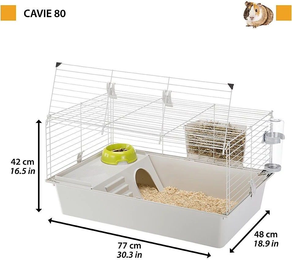 Kafaz për brejtës Ferplast Cavie 80, 77x42 cm