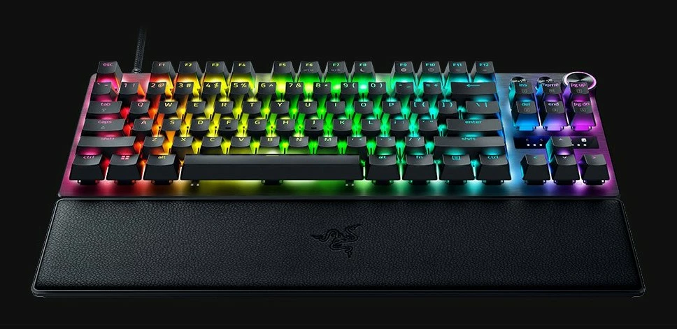 Tastierë Razer Huntsman V3 Pro Tenkeyless, 8KHz, layout gjerman, RGB