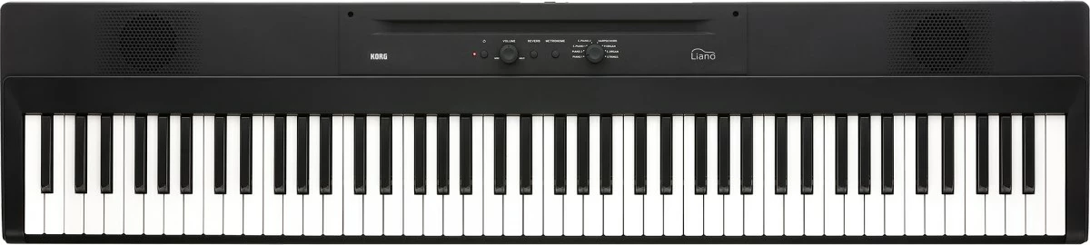 Piano digjital Korg Liano, 88 taste, E zezë