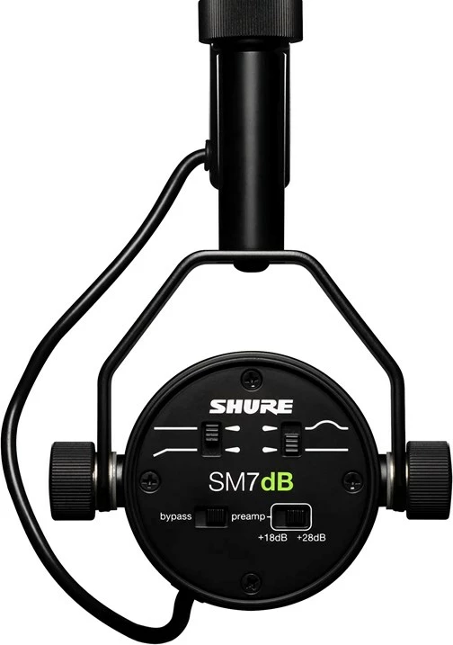 Mikrofon dinamik Shure SM7dB, i zi