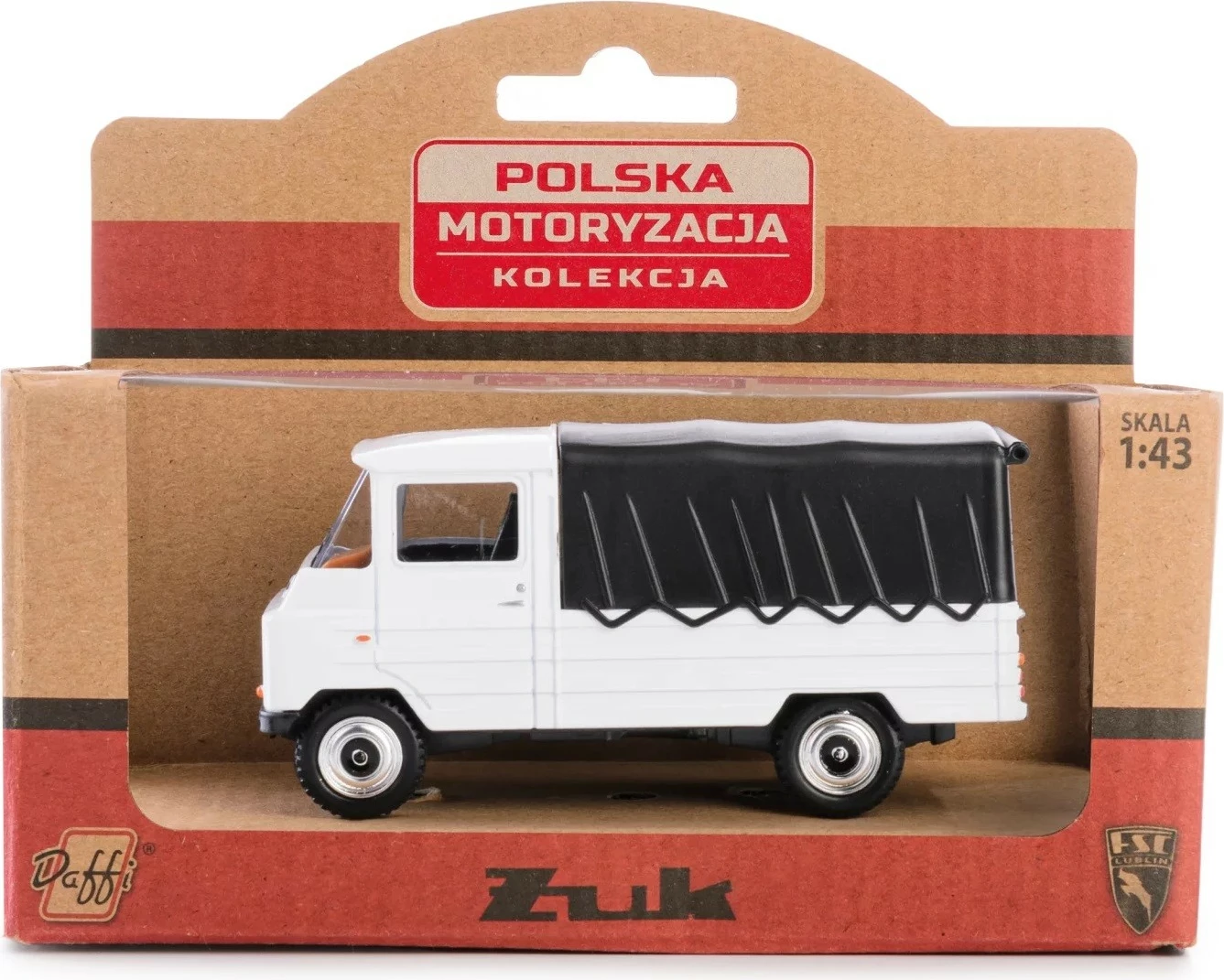 Model makine Daffi Żuk K-551, 1:43, Bardhë