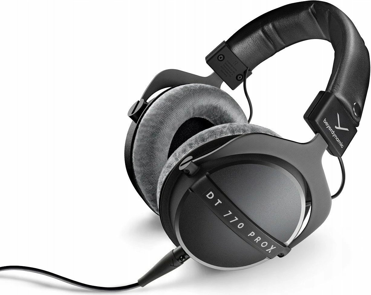 Kufje Beyerdynamic DT 770 PRO X 48 Ohm, kabllo 3 m e shkëputshme Mini XLR, të zeza