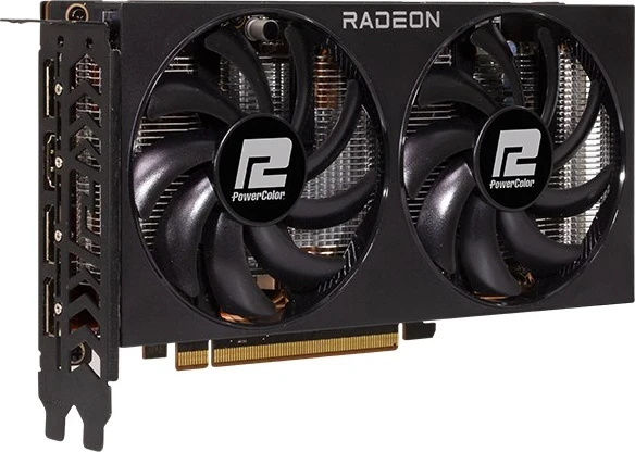 Kartë Grafike PowerColor RX 7600 8G-F, AMD Radeon RX 7600, 8 GB GDDR6