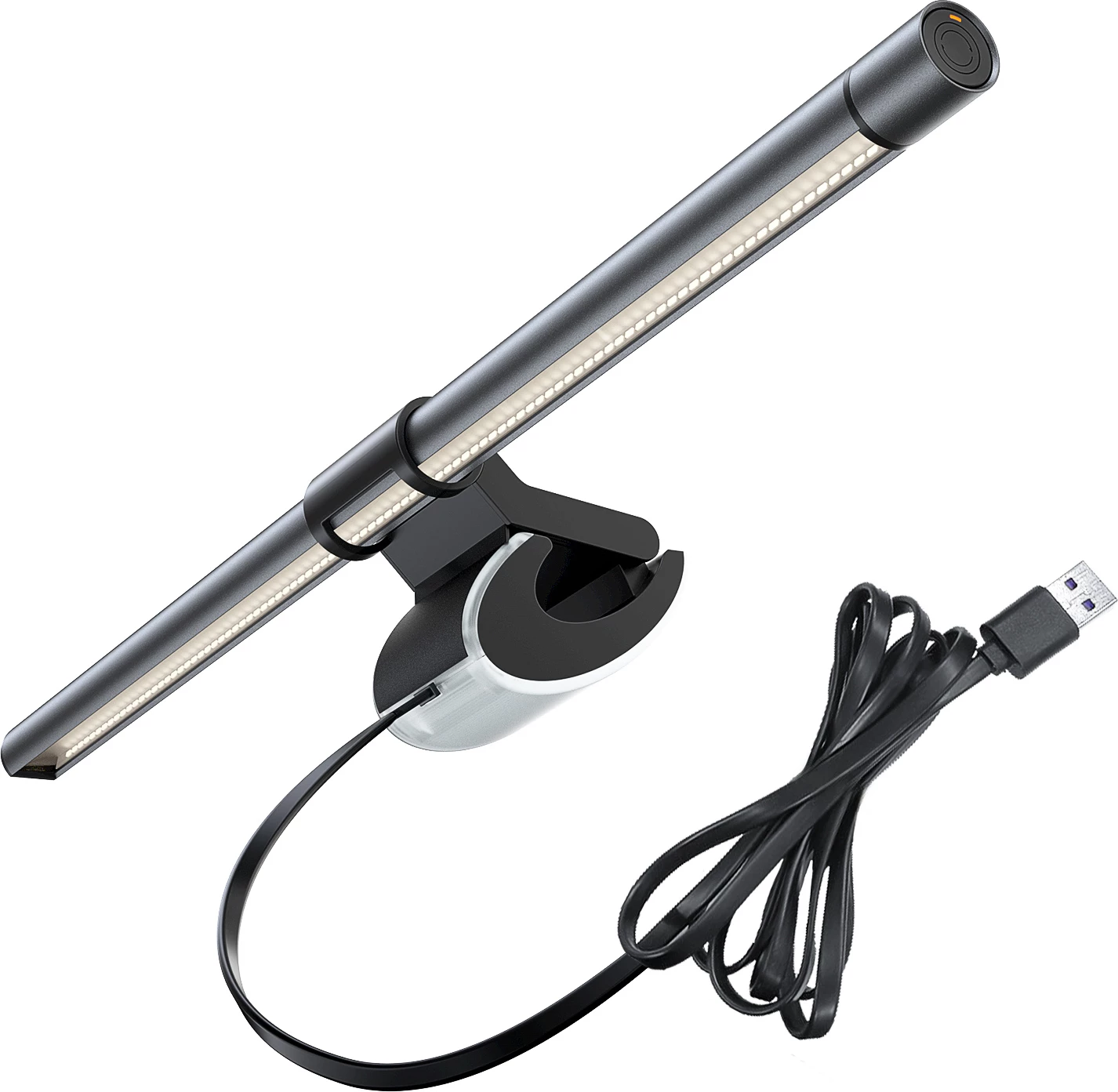 Llambë ekrani Elesense Choetech E1132, LED, 7W, 0.5m, USB-A, Gri