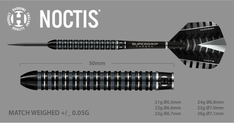 Shigjeta për darts Harrows Noctis, për meshkuj dhe femra
