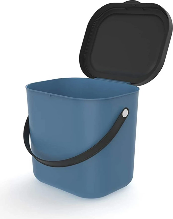 Kontejner për ndarje mbeturinash Rotho Albula, 6l, Blu