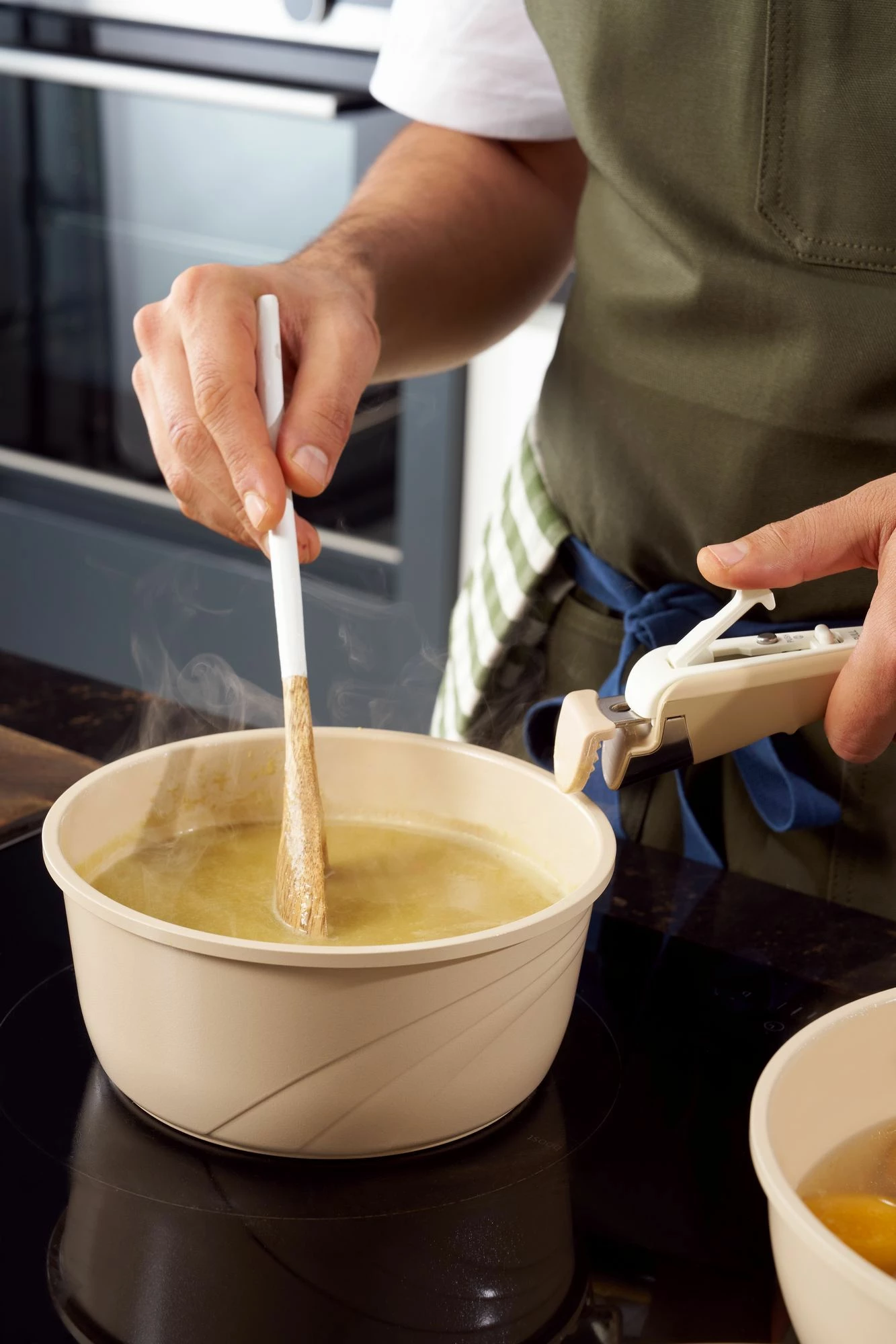 Set tenxheresh (14 copë), Hermia Concept, Hona XL, ngjyrë krem