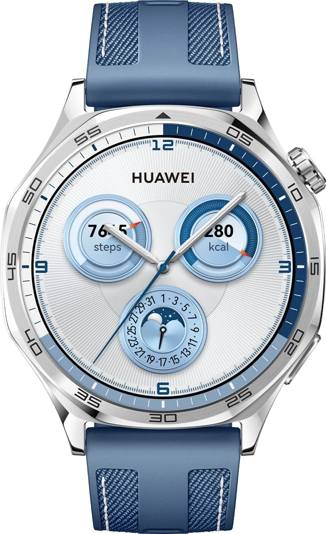 Smartwatch Huawei WATCH GT5 46mm, AMOLED, GPS, Blu