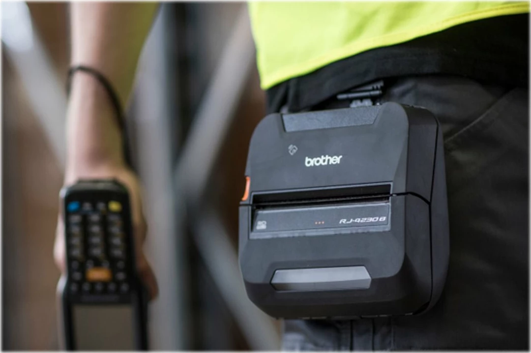 Printer termik portativ Brother RJ-4230B, 4", Bluetooth, USB, i zi