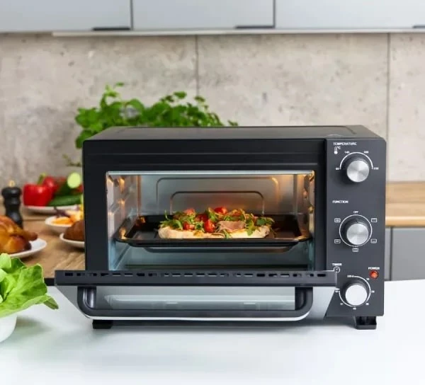 Furrë elektrike mini MPM MPE-14/T, 1300 W, e zezë