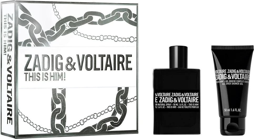 Set Eau de Toilette për meshkuj Zadig&Voltaire This Is Him! 50ml + shower gel 50ml