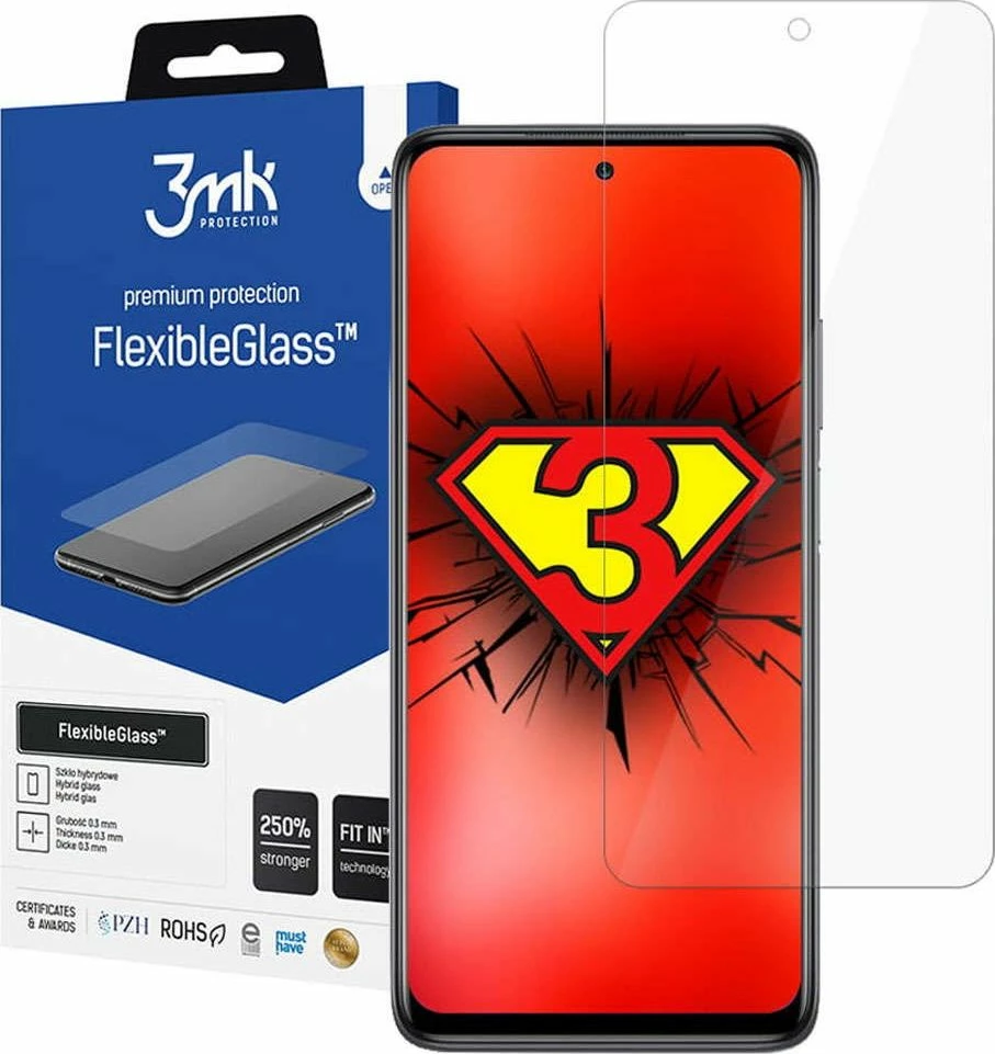 Xham mbrojtës ekrani 3MK FlexibleGlass për Samsung Galaxy A52/A52 5G, transparent