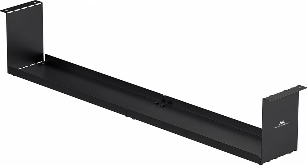 Organizues kabllosh nën-tavolinë Maclean MC-107 B, çelik, i zi