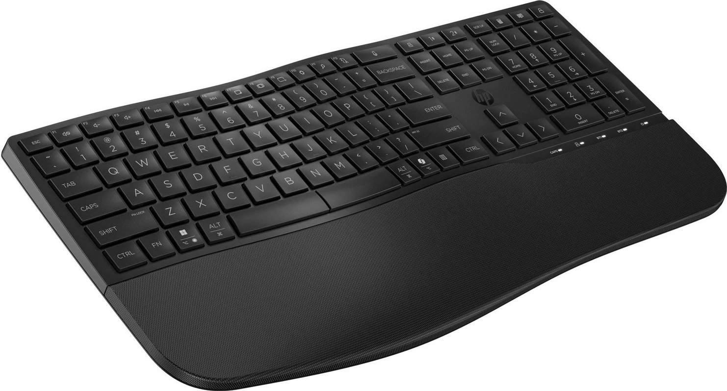 Tastierë me maus HP 680 Comfort Dual-Mode, wireless, Bluetooth, e zezë