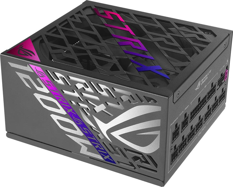 Furnizues rryme (PSU) ASUS ROG Strix 1200W 80 Plus Platinum, ATX 3.1, Fully modular, PCIe 5.0 12VHPWR, i zi