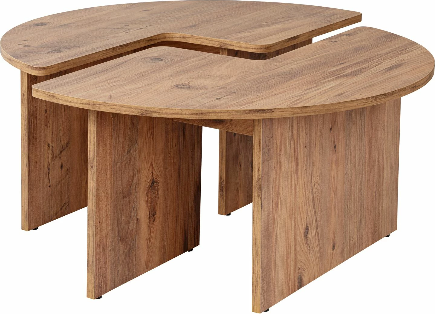 Tavolinë e ulët Nordure, Moira, ngjyrë Atlantic Pine