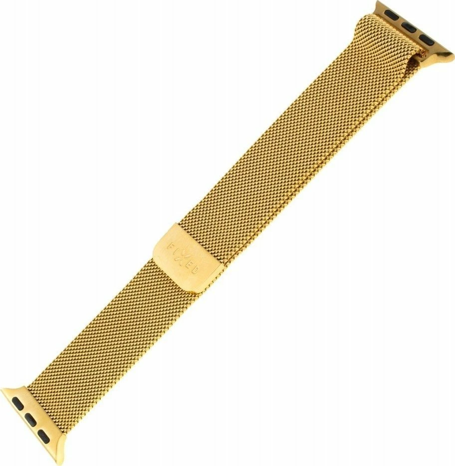 Rrip rrjete (Milanese) për Apple Watch, Fixed, Mesh Strap FIXMEST-436, 42/44/45/49mm, gold