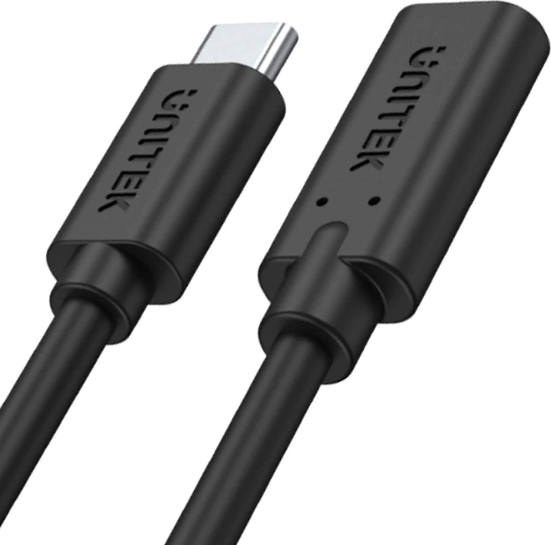 Kabllo zgjatëse USB-C Unitek C14086BK-1.5M 1.5 m USB 3.1 Gen2 10 Gbps 100W PD 4K, e zezë