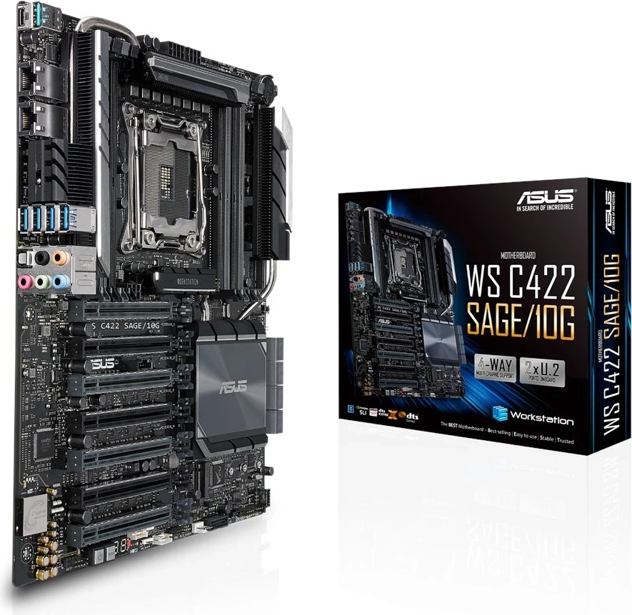 Pllakë amë ASUS WS C422 SAGE/10G, Intel® C422 LGA 2066 (Socket R4)