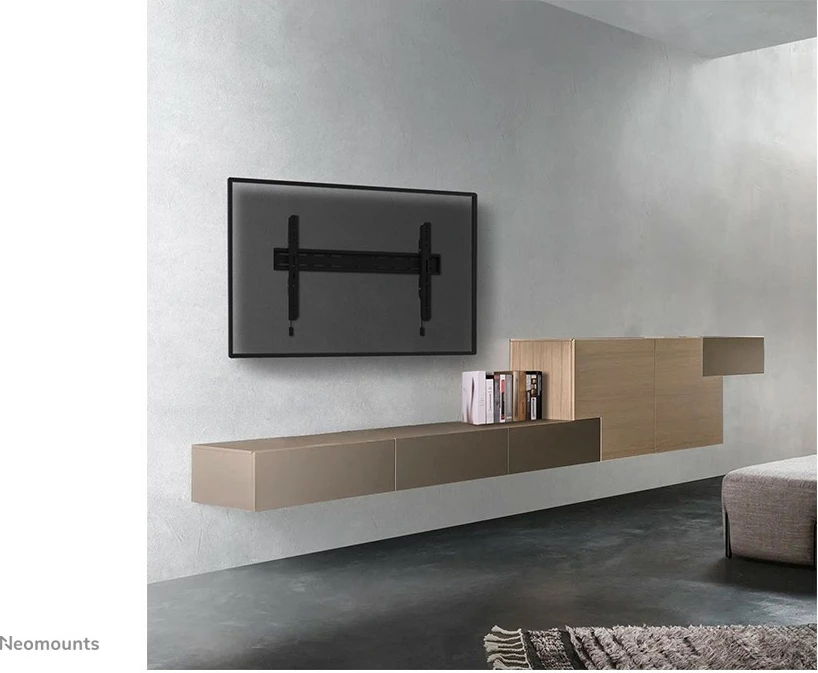Mbajtës muri Neomounts WL30S-850BL18, 43"-98", 100 kg, i zi