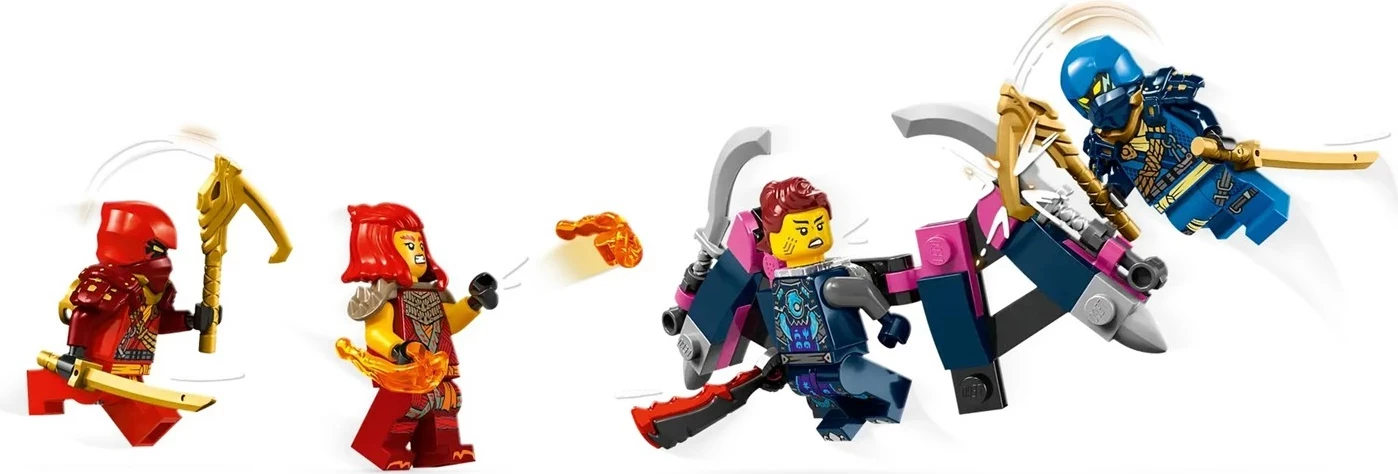 Set LEGO NINJAGO 71812 Kai's Ninja Climber Mech, për fëmijë 9+ vjeç, Kuq