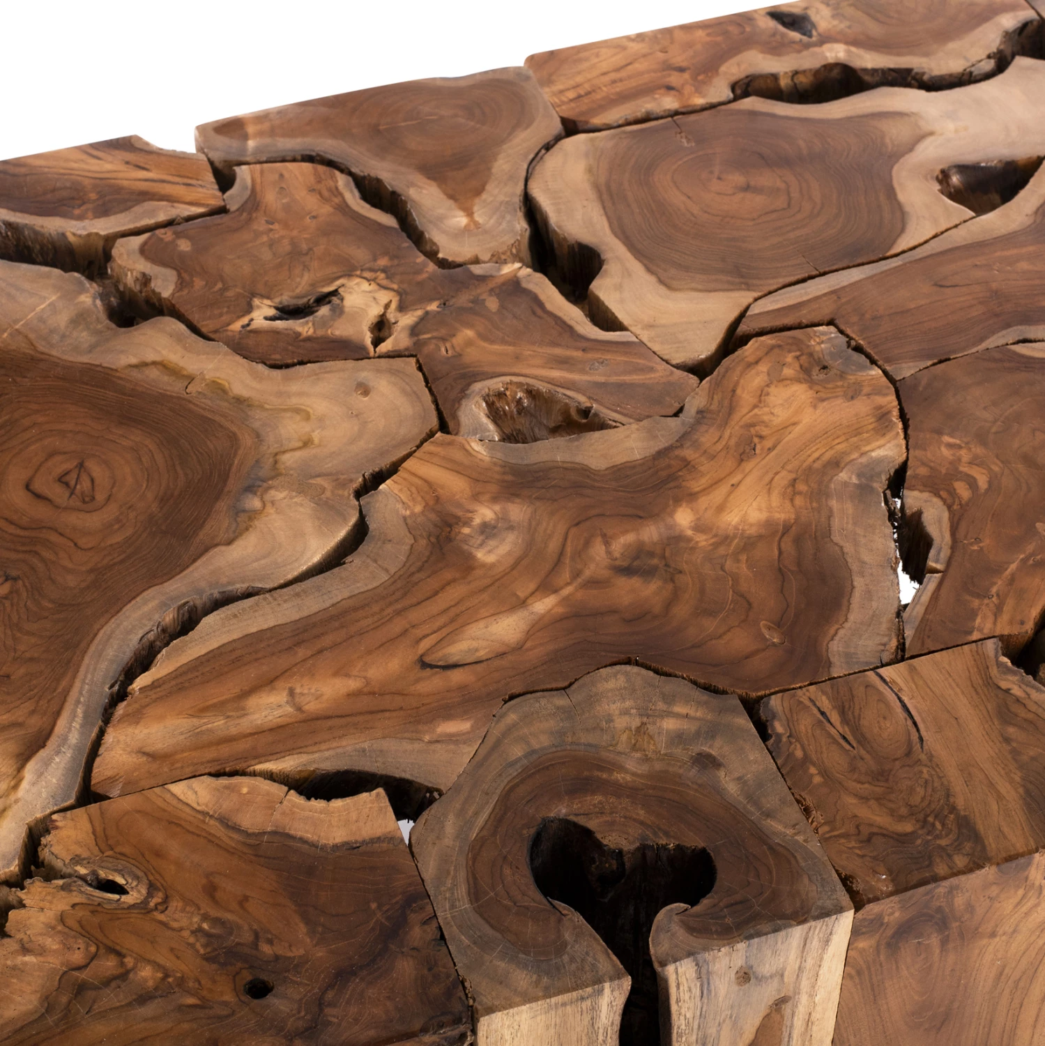 Tavolinë për kafe FB99355 drejtkëndëshe, dru teak natyral, 120x70x48H