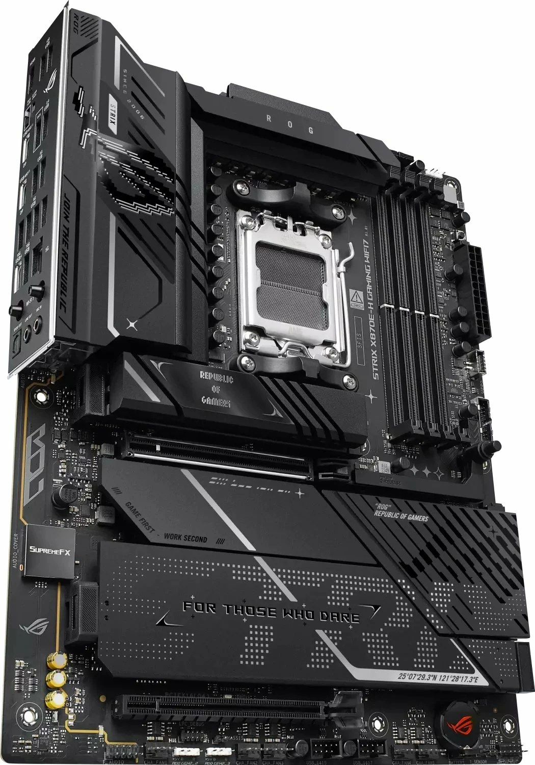 Pllakë amë Asus ROG Strix X870E-H Gaming WiFi 7, AM5, ATX, DDR5 256GB