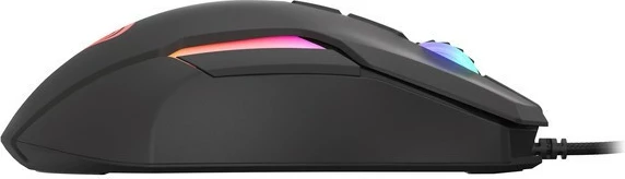 Maus gaming Genesis Xenon 220, me tela, 6400 DPI, RGB, i zi