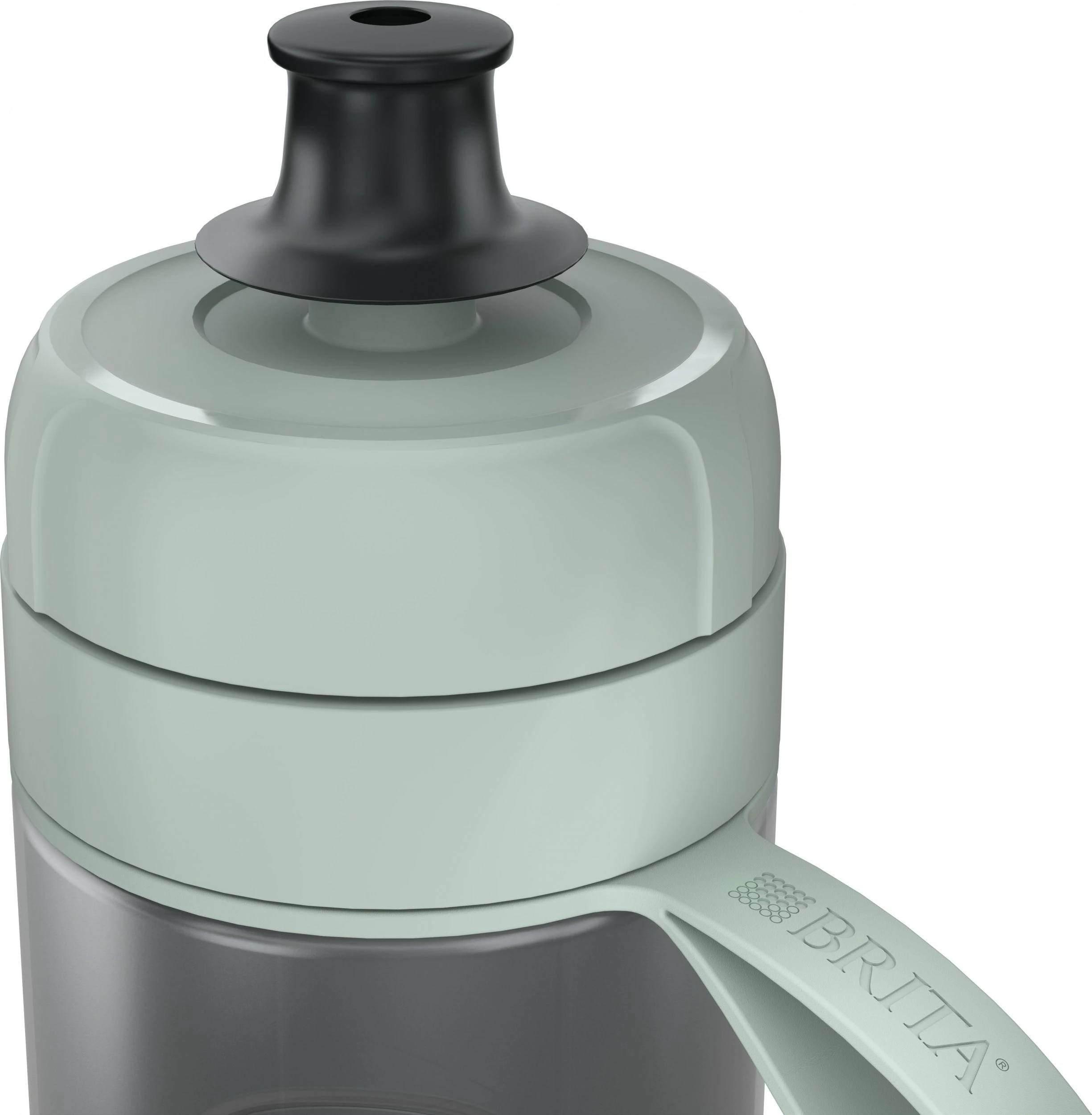 Shishe filtruese uji Brita Active 600 ml, set me 2 filtra MicroDisc, jeshile pastel