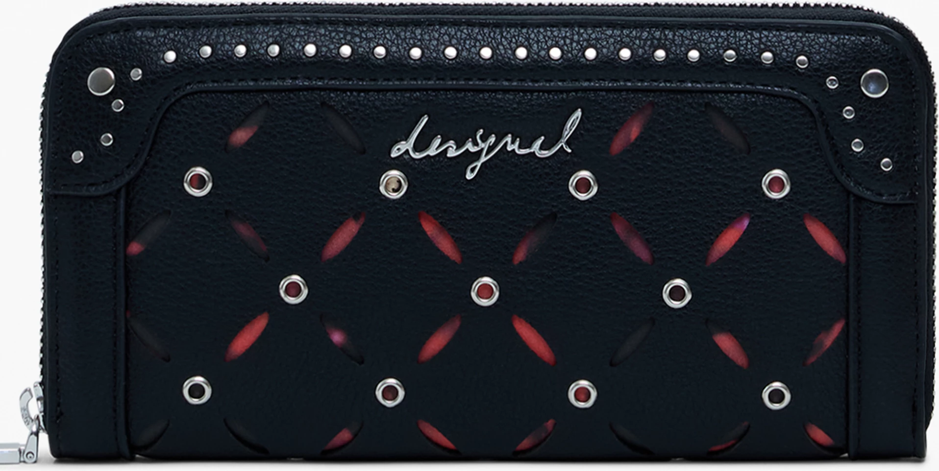 Portofol DESIGUAL Yankee Fiona për femra, e zezë