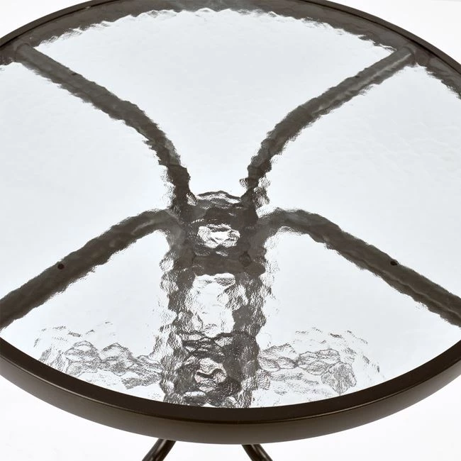 Set kopshti tavolinë & karrige FH5181.02, 3 pjesë, metal/të kafta