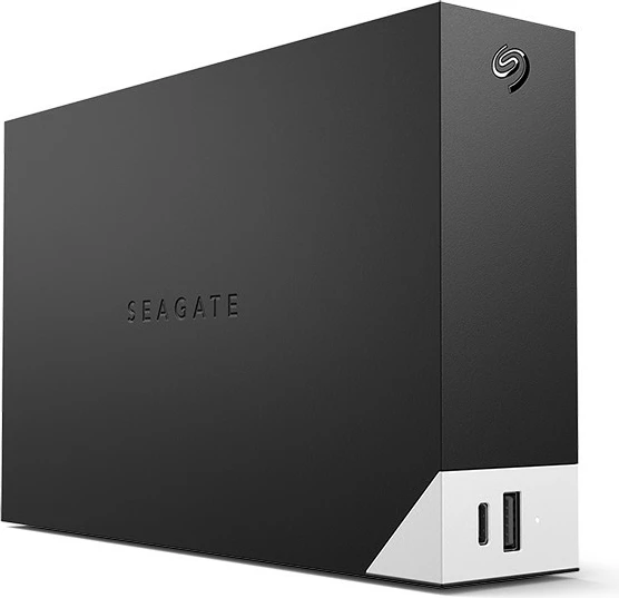 Hard disk Seagate One Touch HUB, 10 TB, USB 3.2 Gen 1, Ngjyrë e zezë dhe gri