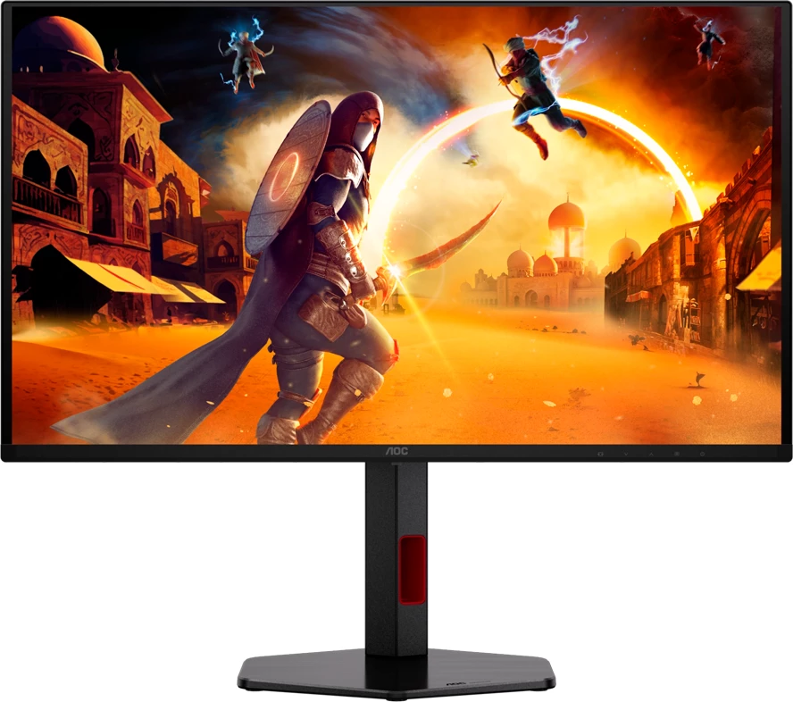 Monitor gaming AOC Q27G4SDR 26.5\" QHD QD-OLED 360Hz 0.03ms HDR400 USB hub 2x HDMI 2.1 DP 1.4 Full Ergo, i zi