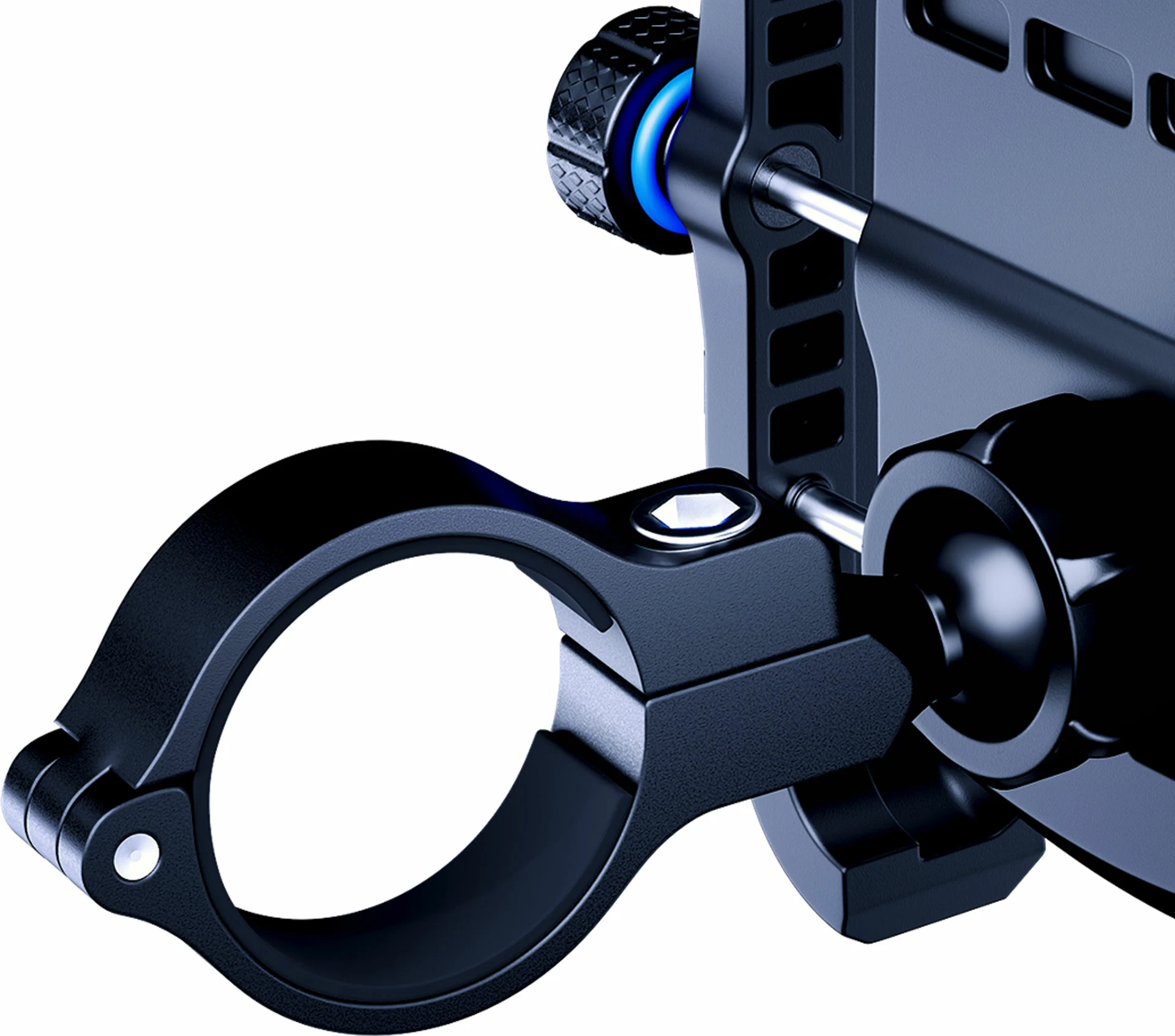 Mbajtës telefoni për biçikletë 3mk Steel Bike Holder, i zi