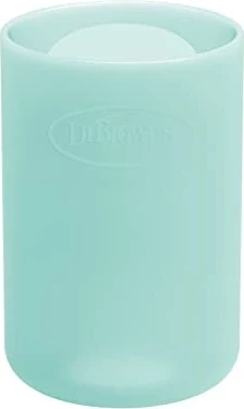 Veshje Silikoni për Shishe Qelqi Dr. Brown’s 120 ml, ngjyrë mentë
